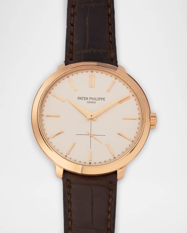 Patek Philippe 18K Rose Gold Calatrava 38mm Vintage 2012-2020 Watch